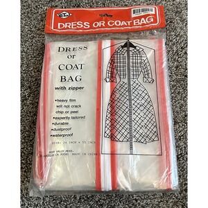 Whitney Clear Storage Dress Garment Dust-Proof Coat Hanging Bag Cover Holder 360